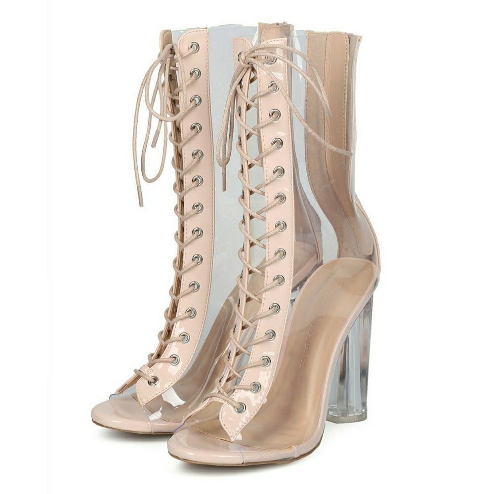 Clear Transparent Booties - Picture 4 of 6
